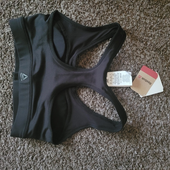 NWT Reebok sports bla black XS - Picture 2 of 5